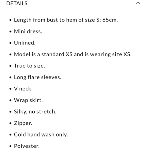 NWT Hello Molly Silky Girl Vibes Satin Mini Dress Champagne 6 - Picture 9 of 9